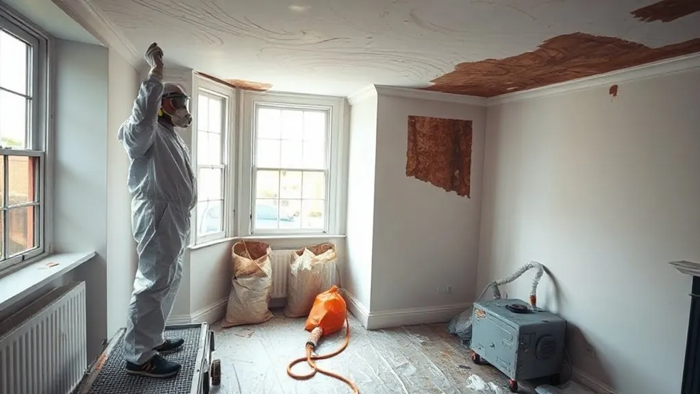 Asbestos Artex Removal in Stratford — HSE-licensed specialists