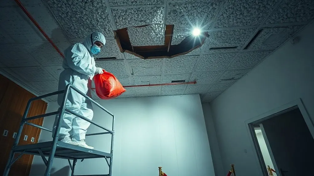 Asbestos Ceiling Removal in Stratford — HSE-licensed specialists