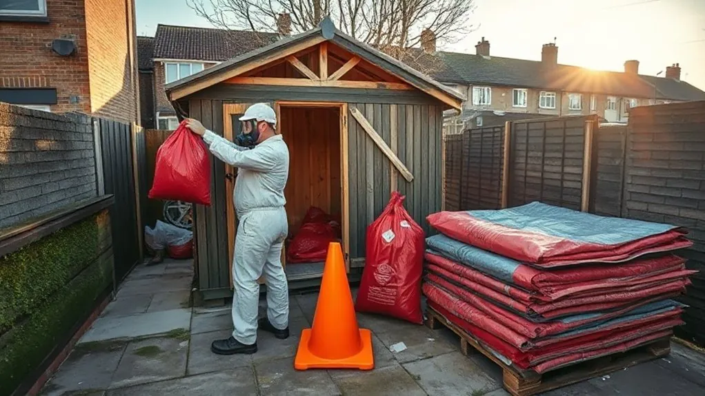 Garage & Shed Roof Removal in Stratford — HSE-licensed specialists
