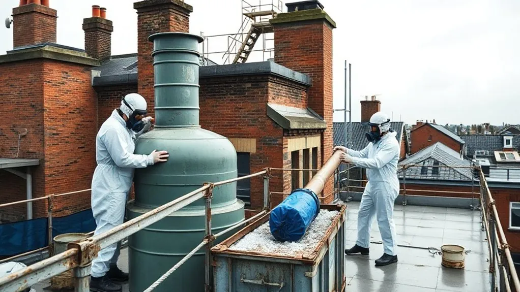 Water Tank & Flue Removal in Stratford — HSE-licensed specialists